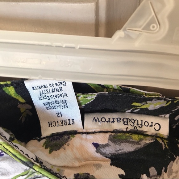 Croft & Barrow Skort Green/Black/White Sz12 Very Cute Shorts Under Skirt - Picture 3 of 6